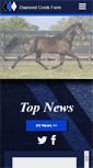 Mobile Screenshot of diamondcreekfarm.com